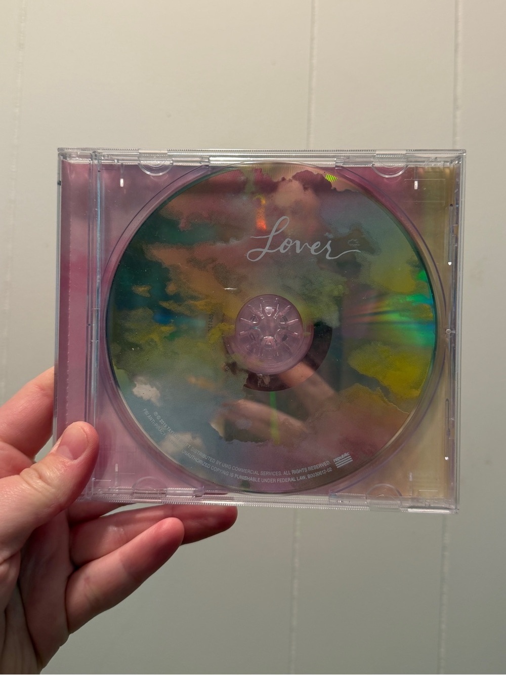 Taylor Swift Lover CD Standard Edition Complete Disc Included